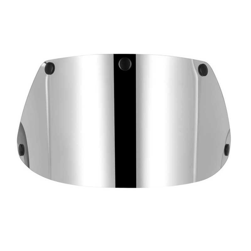 AMZ新款五扣式摩托车头盔镜片复古盔防爆挡风镜片夏季防晒镜