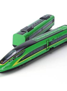 新款 高铁1/87模型仿真合金声光磁力连接车厢儿童玩具男孩摆件