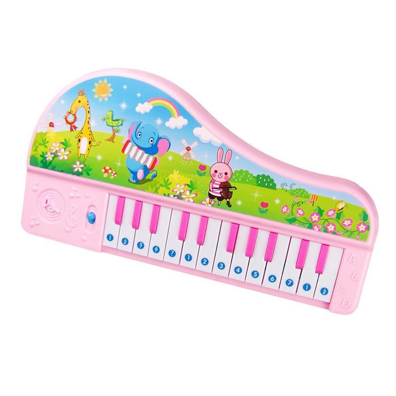 【包邮】手提包电子琴音乐闪光男女孩发光益智学习琴儿童乐器玩具