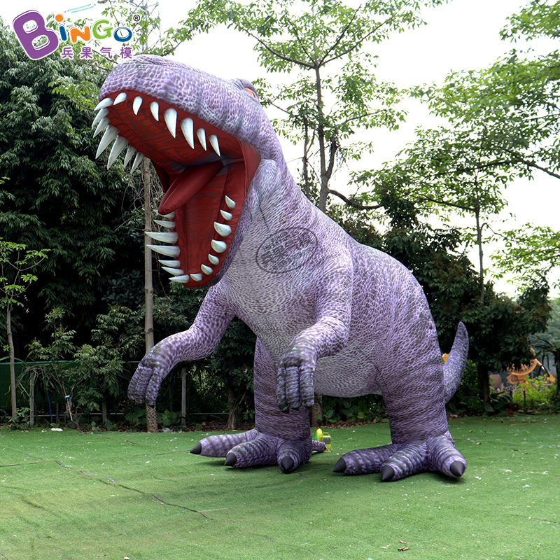 六一侏罗纪卡通恐龙世界大型充气模型户外活动宣传儿童装饰美陈