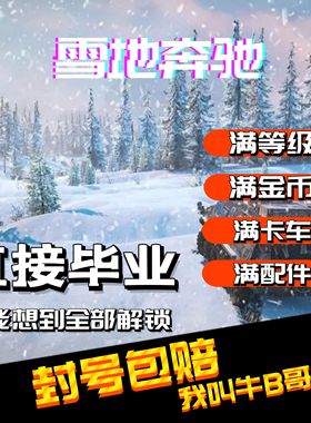 PC Steam 雪地奔驰 远征泥泞奔驰 代练 存档 钱 金币 车辆 修改