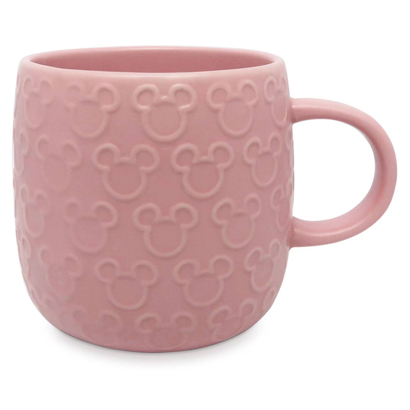 【Disney美国购回】现货粉色米奇浮雕头像陶瓷马克杯