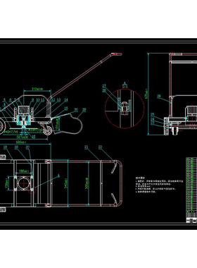 。J059-电动四轮除草机结构设计割草机的设计CAD图纸