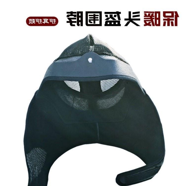 电动摩托车头盔护耳朵罩配件半盔围脖内衬可拆卸冬季防护保暖通用