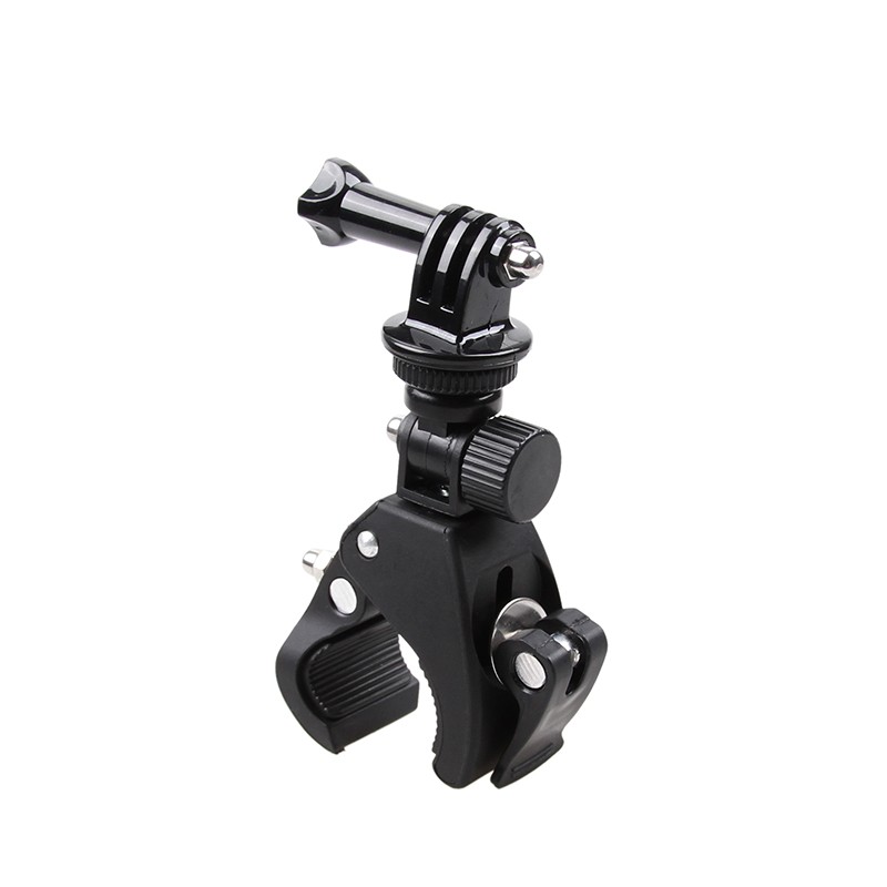 Gopro摩托车固定支架hero8/7/6/5运动相机手机直播自行单车载夹子