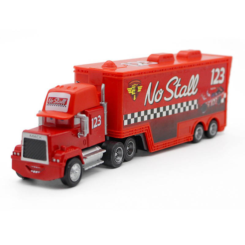 汽车总动员合金玩具麦大叔 红色货一代 二代 三代95号货柜