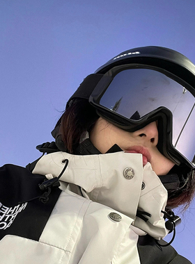 滑雪登山护目镜男女同款骑摩托车防风防眩光眼镜户外运动雪地墨镜