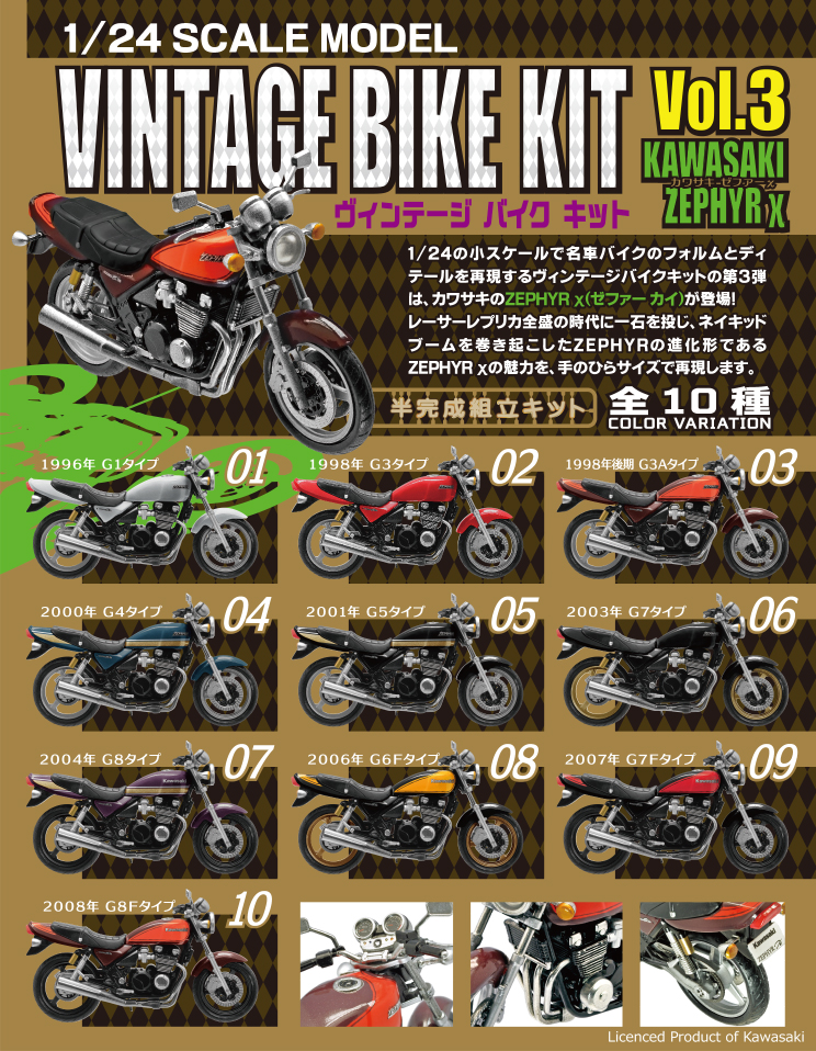 日本进口摩托车模型 本田川崎铃木机车模型 赛车爱好者收藏摆件