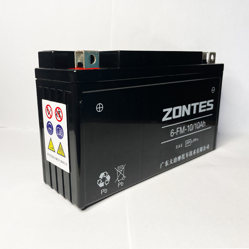 启典ZONTES原厂摩托车电瓶6-FM-10/10Ah适用KD150-U/G1/U1/Z2/G2