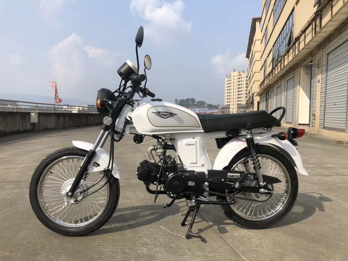 重庆双狮化改装版 嘉陵70款 复古悠客 小摩托车油器版 不能上牌