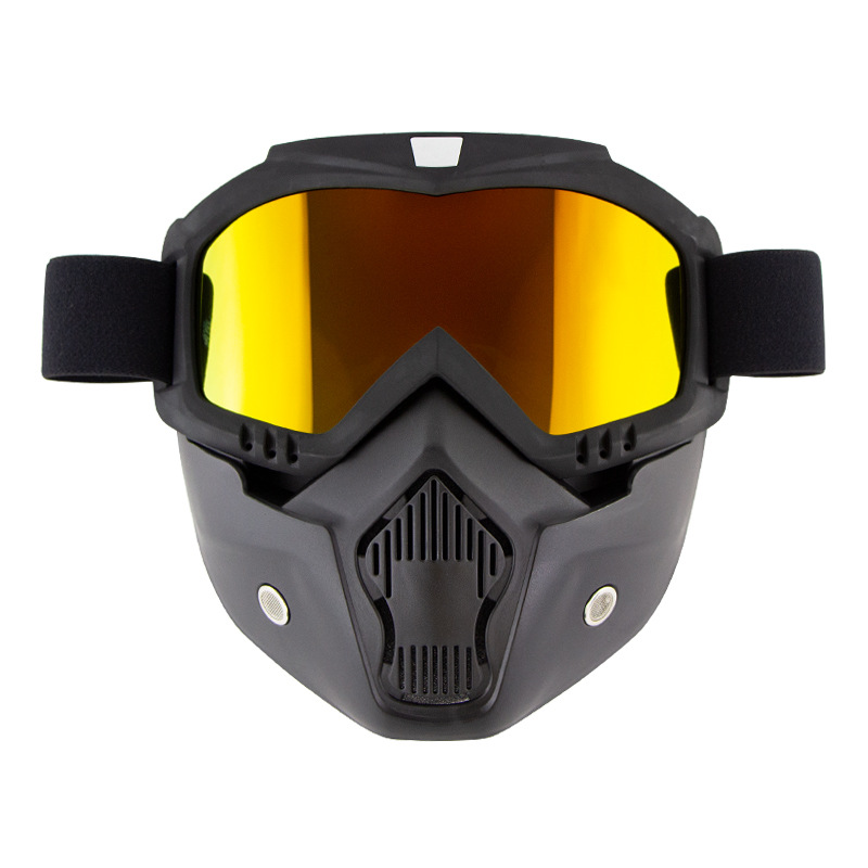 工厂复古哈雷面罩风镜越野摩托车赛车护目镜户外骑行滑雪眼镜