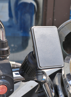 电动车手机架导航支架摩托车外卖骑手车载自行车电瓶车磁吸支架