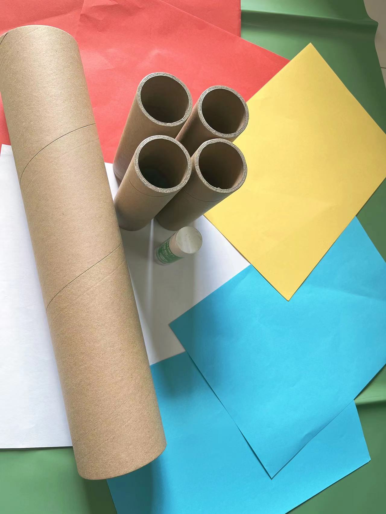 纸管纸筒幼儿园手工diy航天火箭模型创意简单自制玩具废物利用
