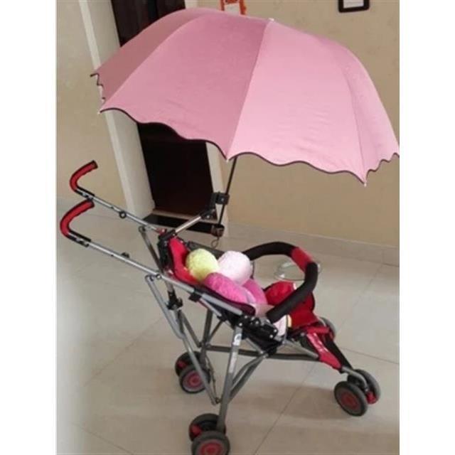 雨伞支撑杆电动车伞架固定器伞架杆摩托车自行车支架电瓶车婴儿车