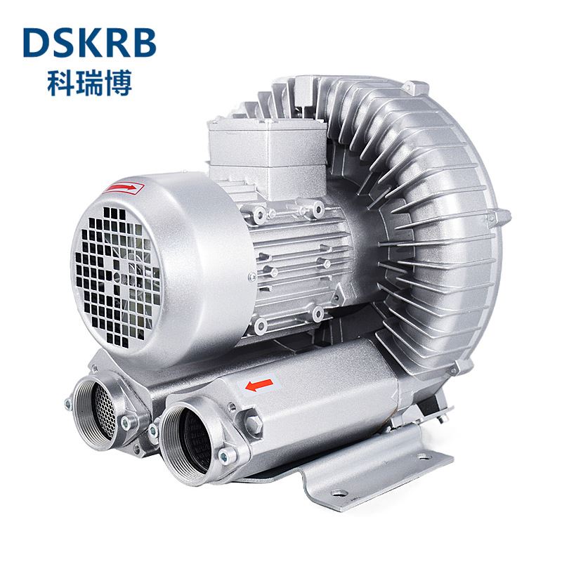 泰州海陵销售2RB710 3KW单段旋涡气泵水产品养殖增氧曝气高压风机