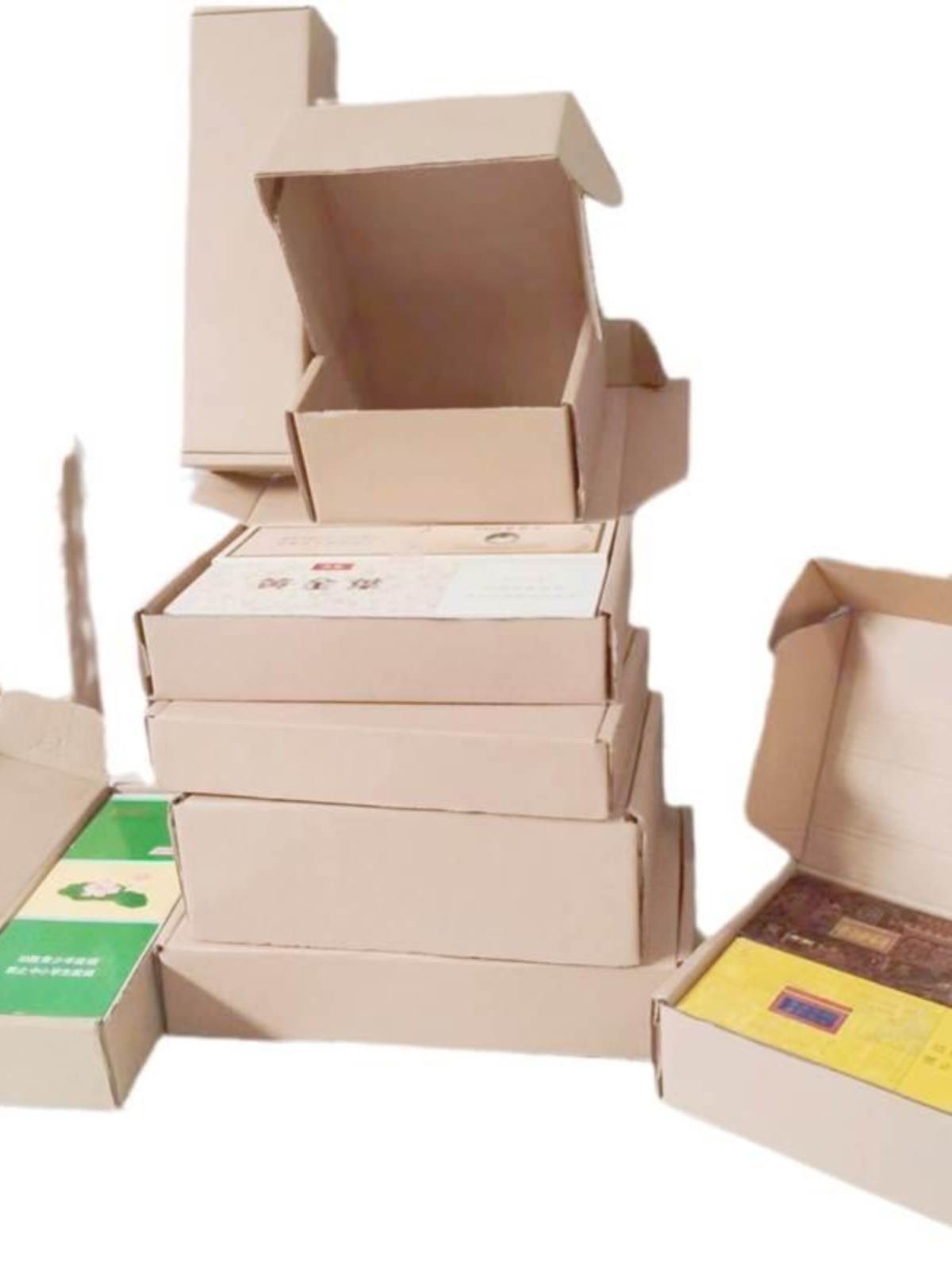 烟盒飞机盒装烟天叶双中香烟中华寄支打包盒盒子金中纸箱纸盒箱子
