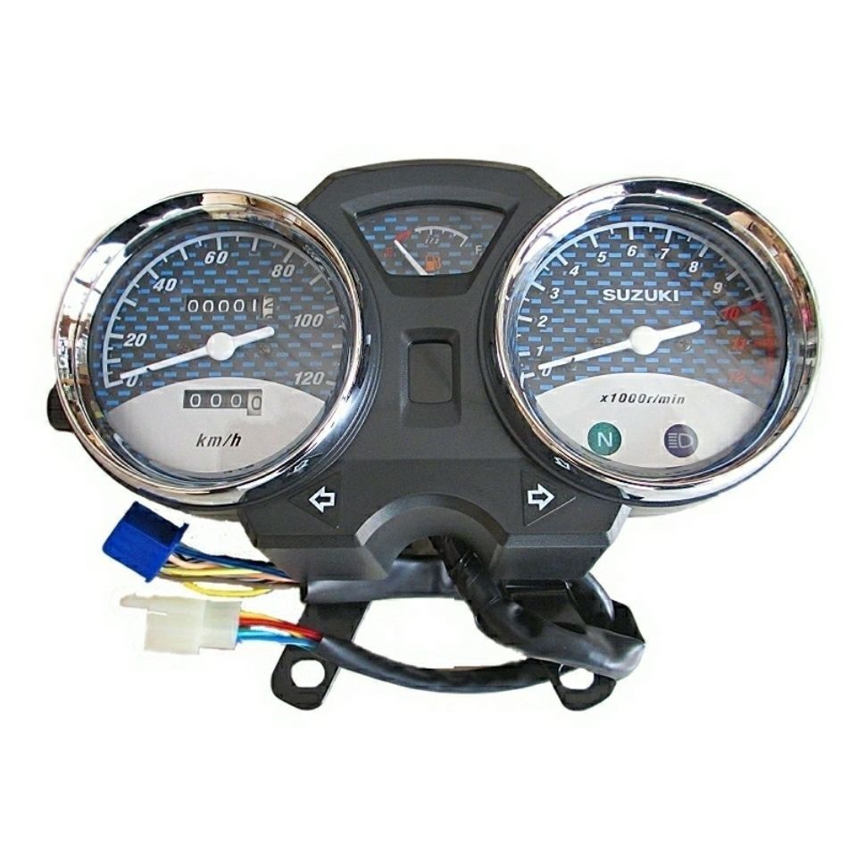 适用豪爵摩托车GN125-2F仪表总成里程表速度表码表原厂仪表透明壳