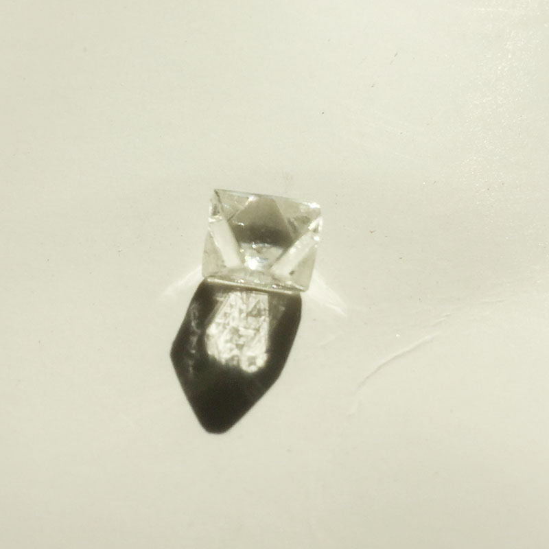 已被收藏 2克拉真钻石原石金刚石毛坯矿石收藏标本定制镶嵌