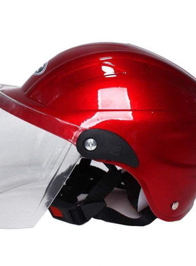 3C认证电动车头盔男摩托车头盔女四季通用夏天半盔防晒骑行头盔