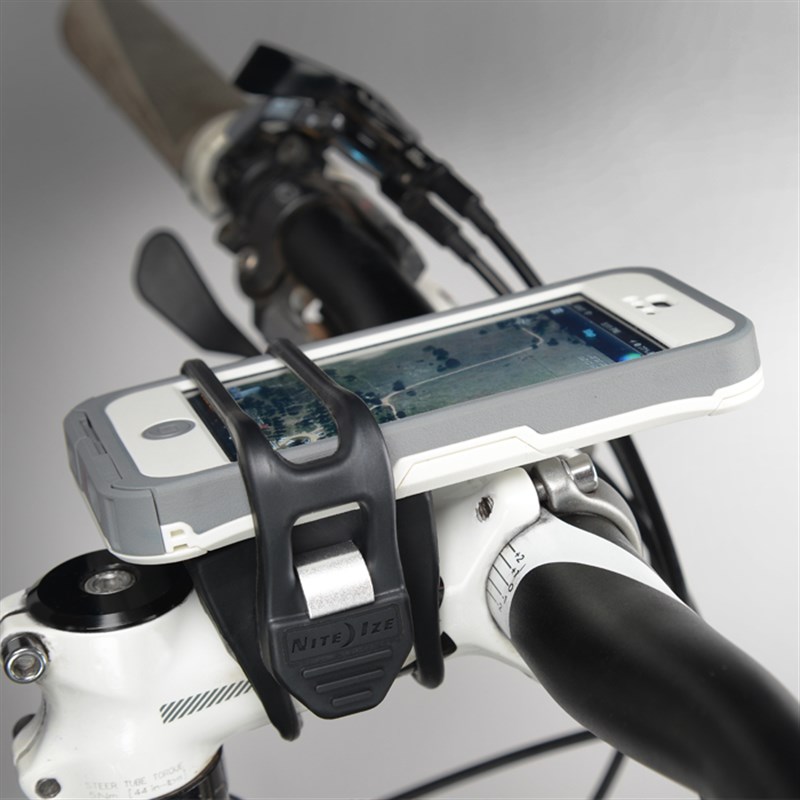 奈爱NiteIze 汉杜本硅胶搭扣多功能自行车摩托车手机支架手电夹