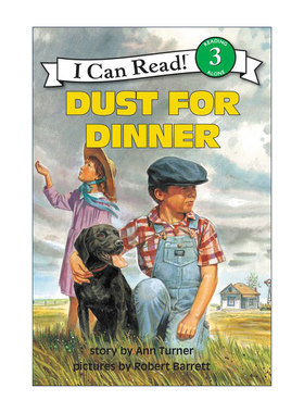 英文原版 Dust for Dinner 沙尘暴晚餐 I Can Read level 3 分级阅读 英文版 进口英语原版书籍