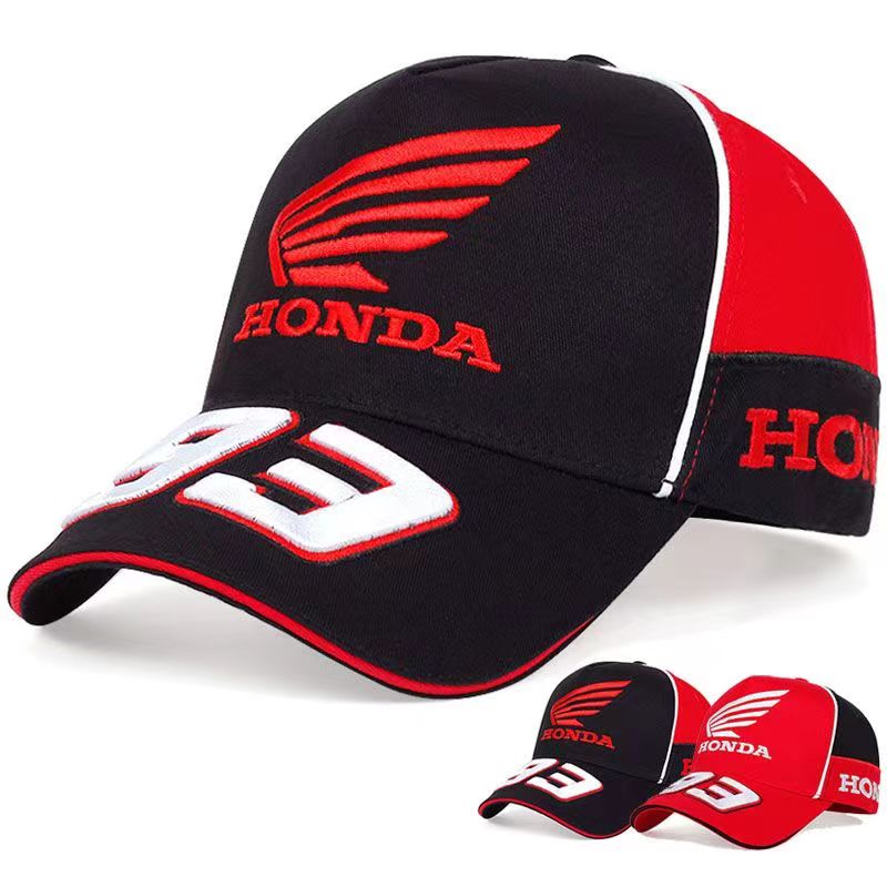 Moto GP 男式赛车帽越野摩托车骑行刺绣太阳帽棒球帽