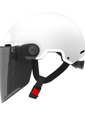 正品晓安3C认证头盔电动电瓶车女摩托车半盔男四季通用夏季安全帽