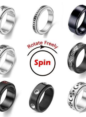 Anxiety Ring Figet Spinner Rings For Women & Men