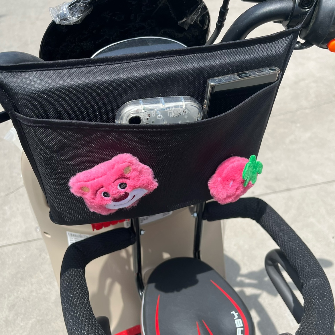 电动电瓶车前置儿童座椅防撞垫保护垫加厚摩托车宝宝防碰头垫