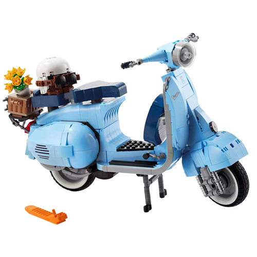 兼容乐高科技机械组踏板韦士柏摩托车Vespa125益智拼装玩具积木