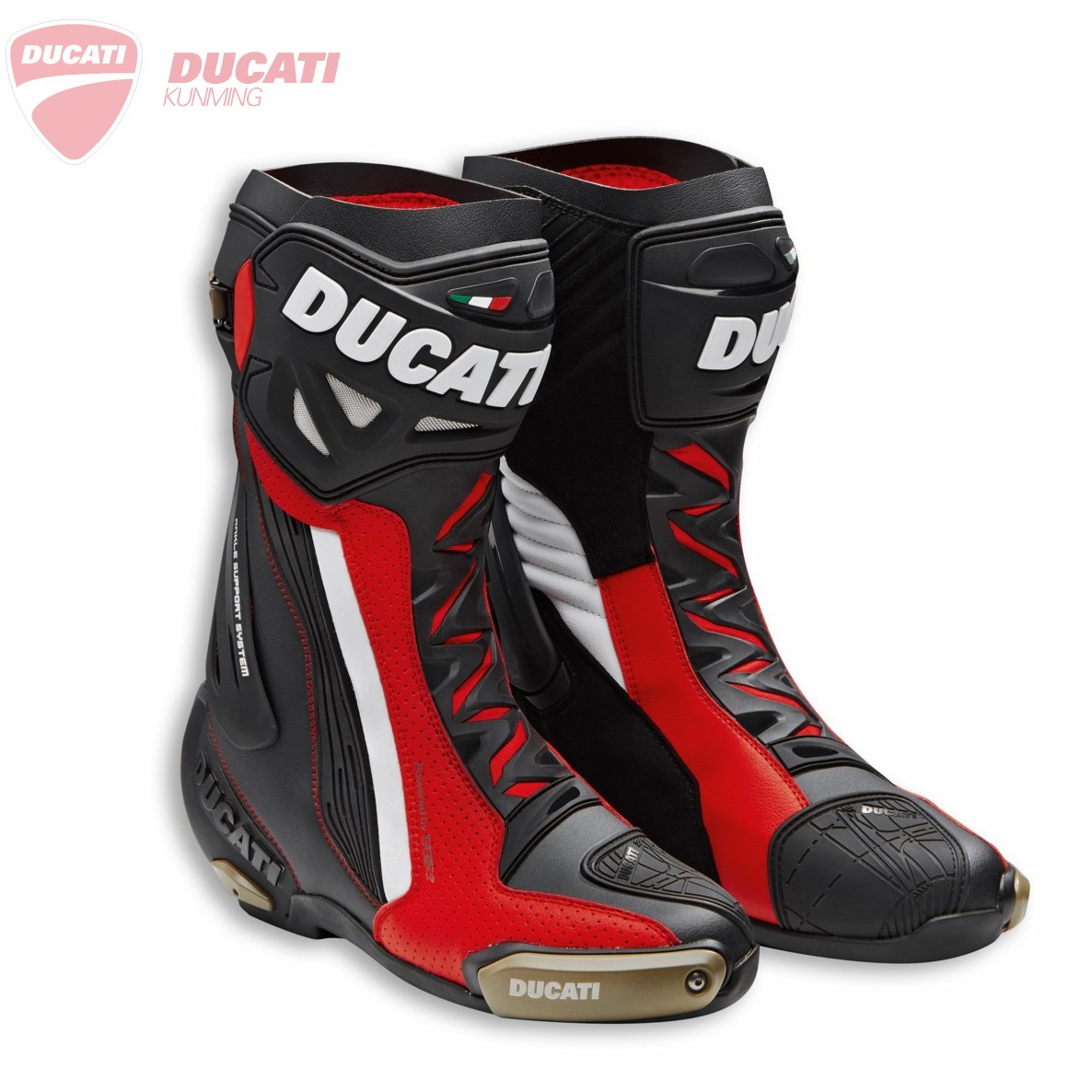 杜卡迪TCX联名款赛车靴正品CORSE V5摩托车骑行赛道跑山安全保护