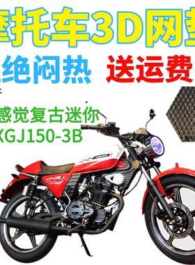 适用新感觉复古迷你XGJ150-3B摩托车座套加厚网状防晒坐垫套包邮