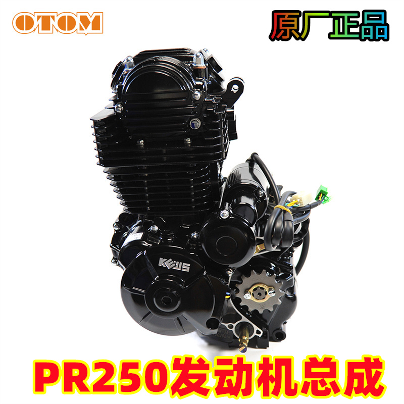 宗申PR250发动总成带平衡轴越野摩托车引擎改装250X赛科龙ZS172FM