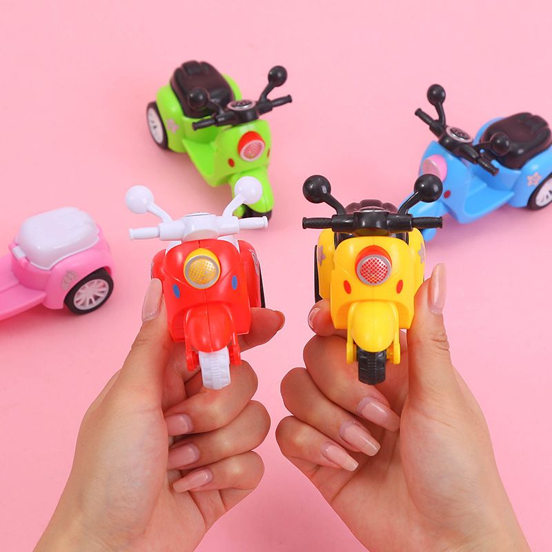 回力大三轮车儿童玩具车迷你惯性仿真心爱的小摩托车地摊货源