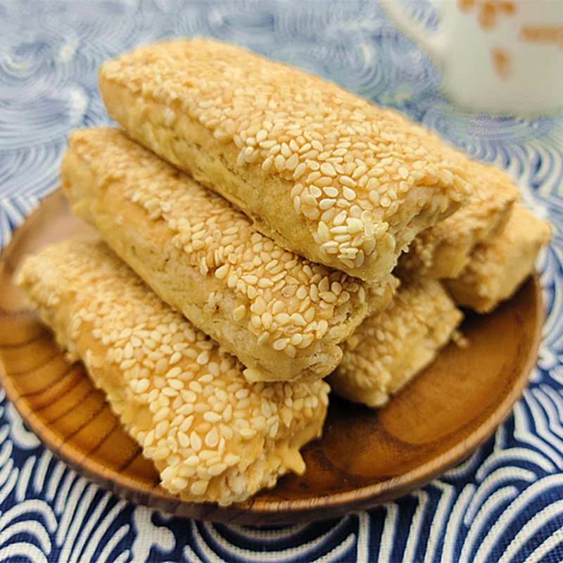 江都方酥扬州特产蛤蟆酥老式传统糕点小吃零食点心芝麻酥饼伴手礼