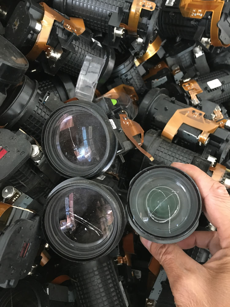 摄像机镜头变焦长焦镜凸透镜放大镜diy改装拆解研究品