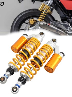 通用型330 350mm摩托车气囊减震器适用于CG125摩托车后避震器