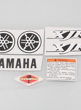 适用摩托车配件YAMAHA雅马哈XJR400全车贴花标志车身贴纸贴标