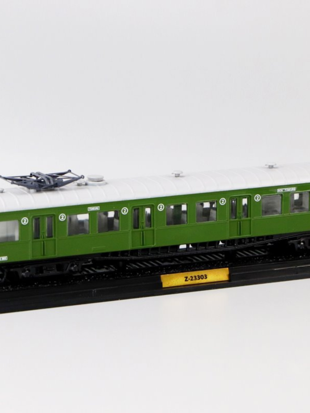 送礼 1/87 Z23303 1952年合金老式火车模型静态摆件收藏品