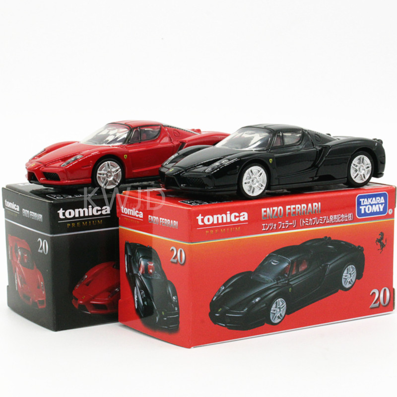 TOMY多美卡合金玩具小汽车模型黑盒旗舰版新TP20法拉利恩佐 ENZO
