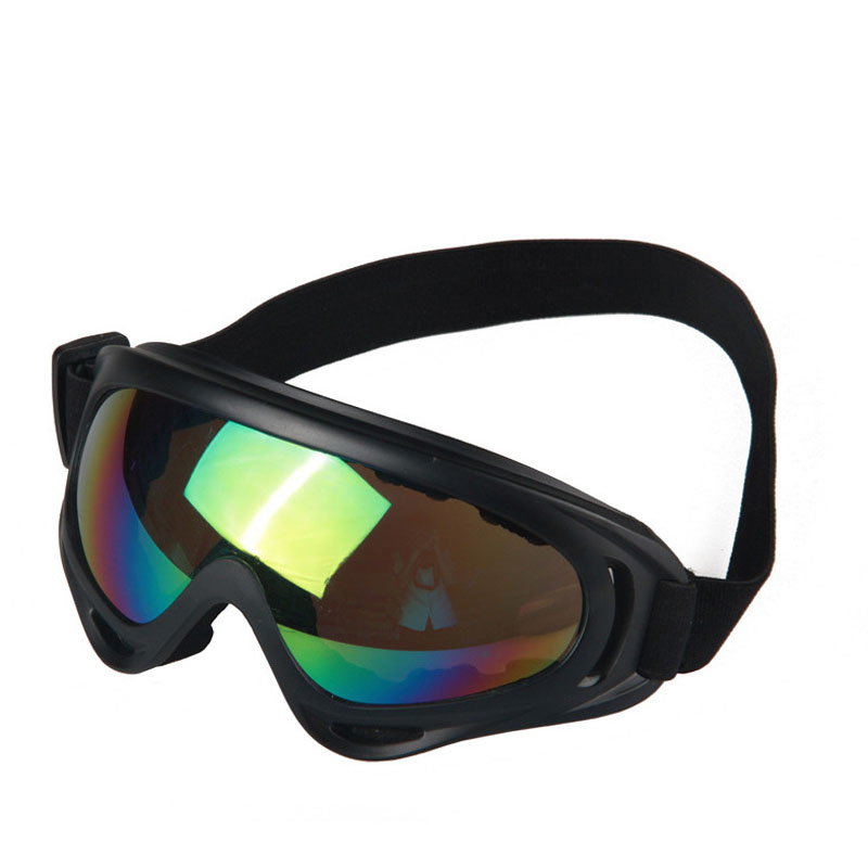 防风镜摩托车电动车风沙滑雪眼镜骑行 X400雷锋帽护目镜
