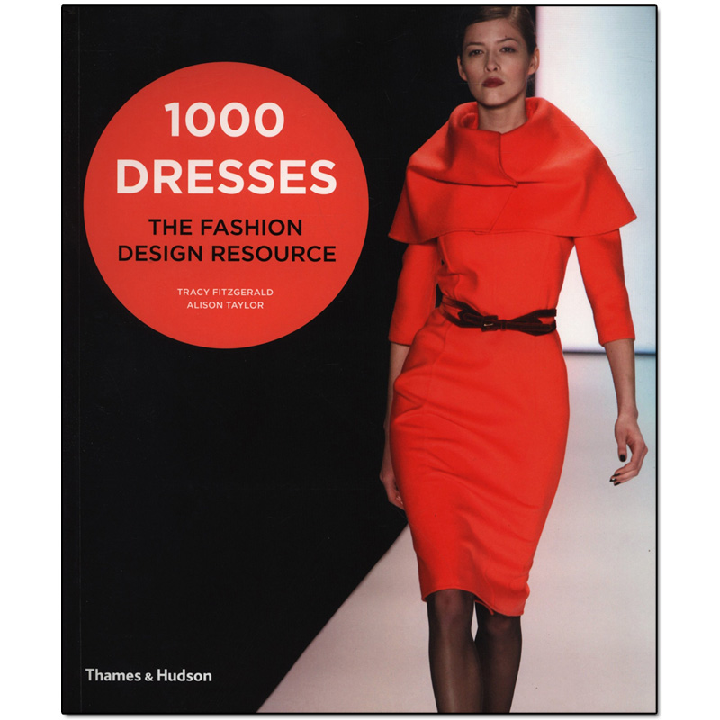 【现货】【T&H】1000个裙子：时尚设计 1000 Dresses: The Fashion Design Resource 裙子素材  英文原版 服装服饰图书