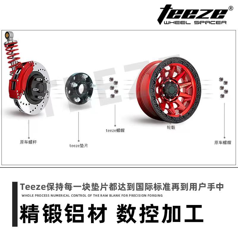 锻造汽车法兰盘轮毂加宽垫片改装转孔距全车型专用可定制
