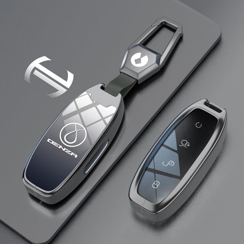 2022新款腾势d9钥匙套专用改装配件卡片汽车n7车标内饰用品壳扣包