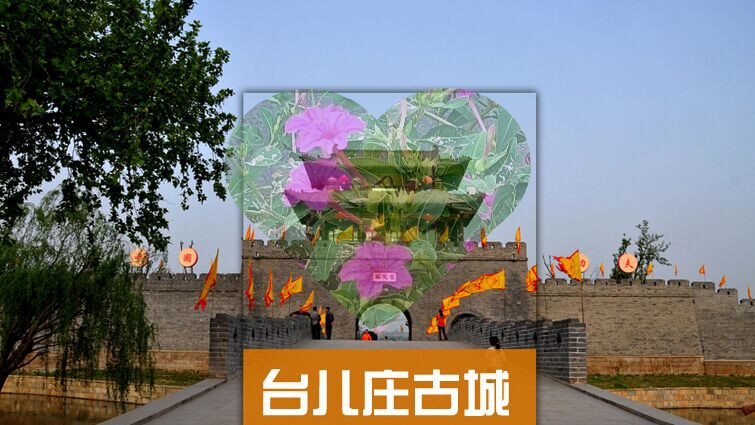 2024山东台儿庄古城旅游攻略图（电子版）自由行交通景点美食旅行