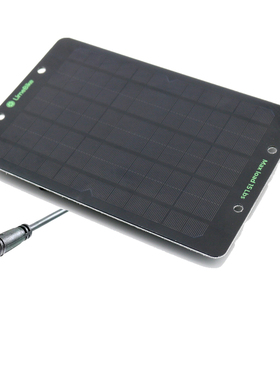 全新太阳能电池板6W6V单晶摩拜共享单车输出充手机充电宝光伏充电