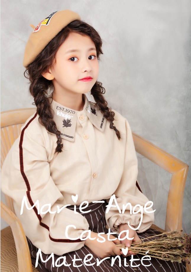 2023新款夏季儿童摄影服装时尚10-12岁女孩影楼拍照写真韩版潮服