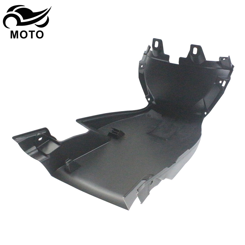 踏板摩托车配件适用豪爵VM100 HJ100T-5/5A/5C底盖底托底板外壳