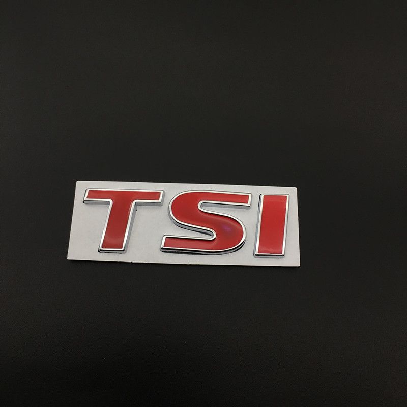 适用进口大众CC后尾标志 V6排量标  英文字母 TSI后字标车标贴