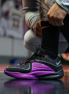 Nike耐克 KD16 杜兰特男子低帮系带缓震耐磨实战篮球鞋DV2916-002